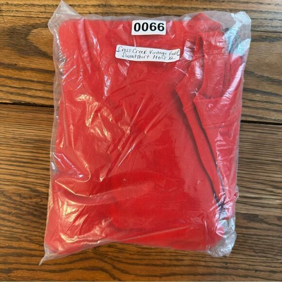 Cross Creek Vintage Sweatshirt Crewneck Red Golf Men’s XL Made In USA - Picture 7 of 7